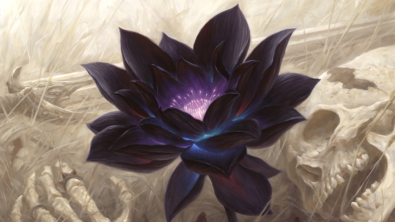 Chris Rahn’s take on Black Lotus from the Magic Online cube.